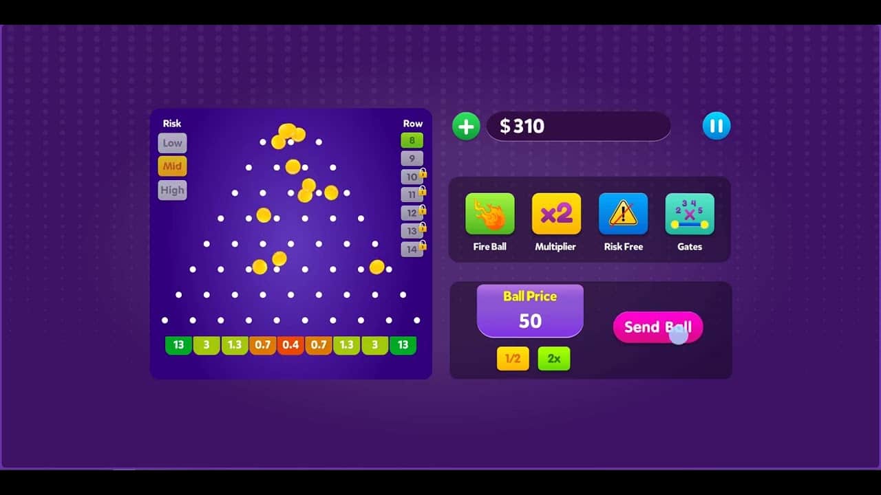 Fish pond of Plinko: Slot Summary
